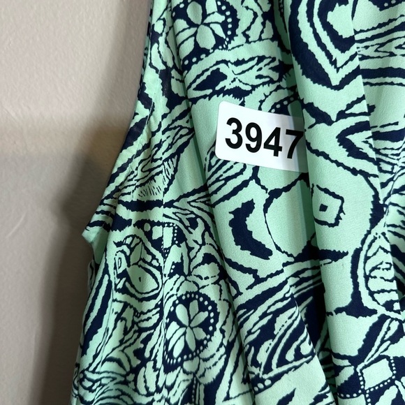 Pink large dress17 p2p. 35” length  vneck preloved no flaws - Picture 5 of 7